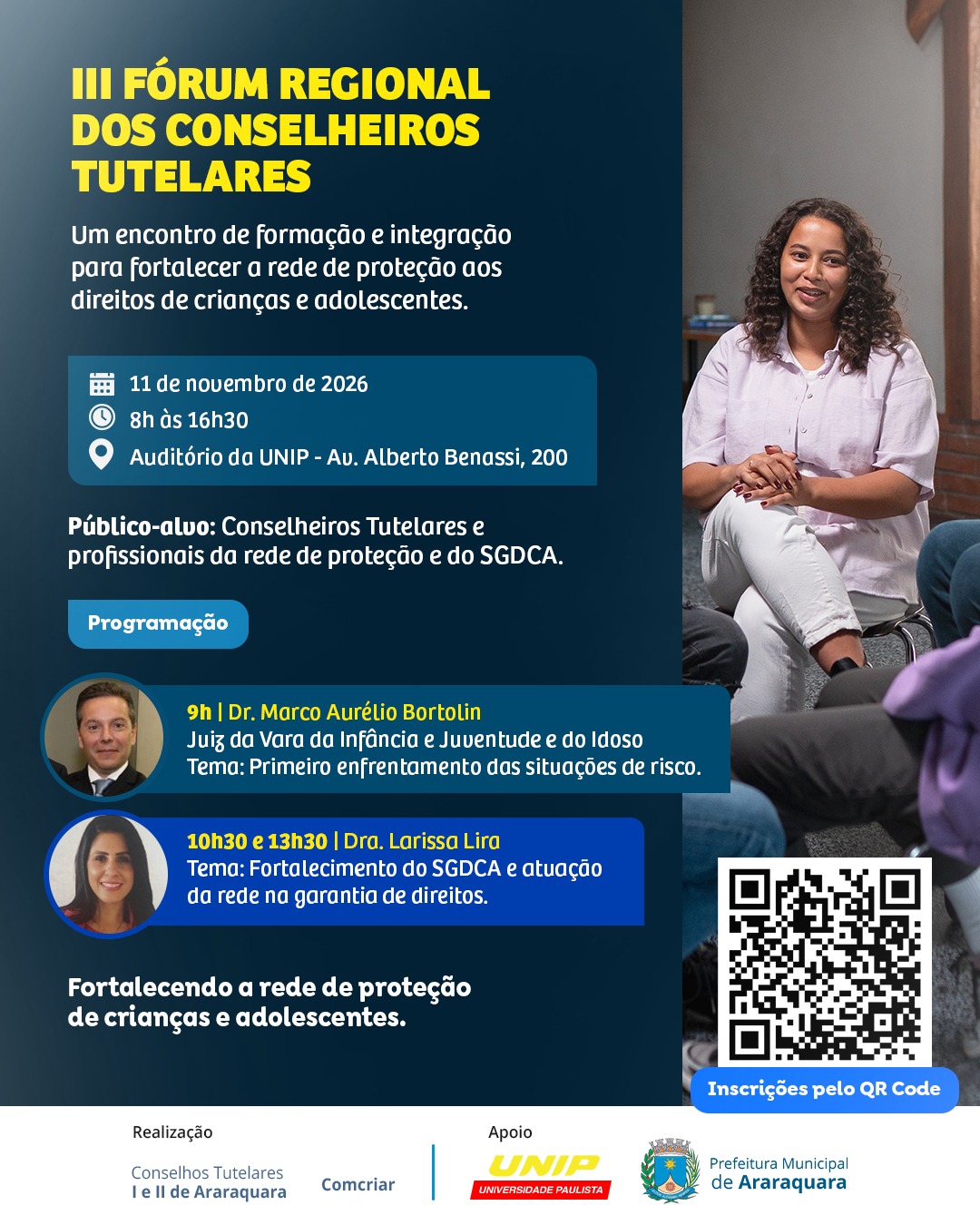 Araraquara sedia fórum regional em defesa dos direitos infantis