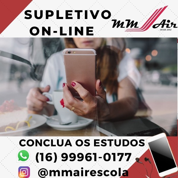 Termine o ensino médio estudando online