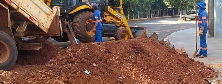 Segundo dia: Obras do DAAE comprometem abastecimento de água nesta terça-feira (08)