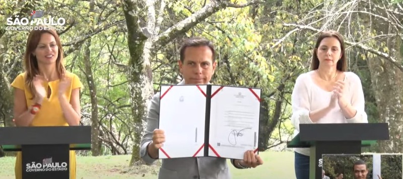 Governo Doria decreta o fim do uso de máscara ao ar livre