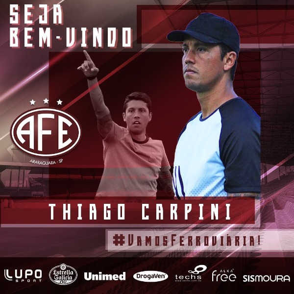 Ferroviária anuncia Thiago Carpini como novo treinador