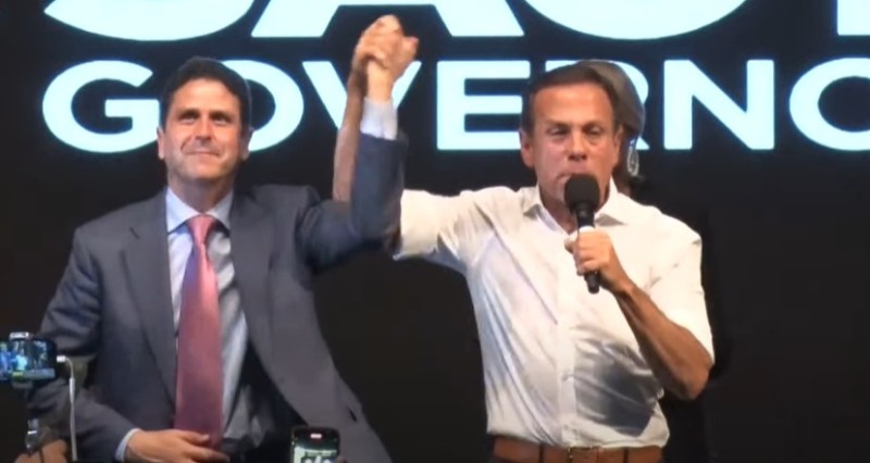 "Serei candidato à Presidência da República", confirma Doria