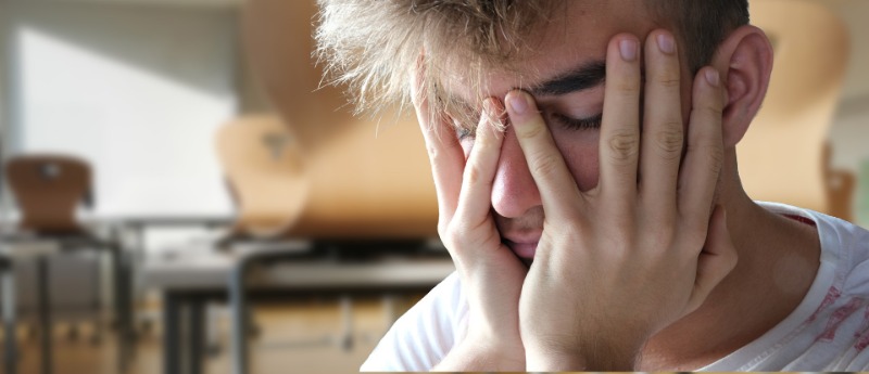 Depressão e ansiedade também são problemas entre os adolescentes