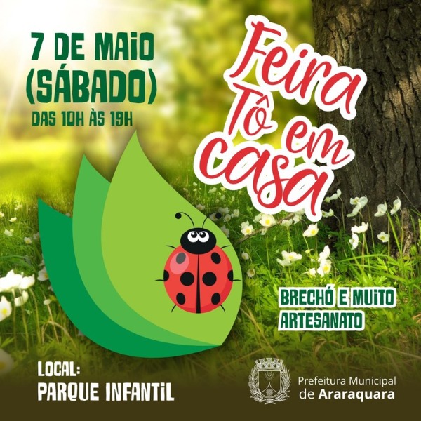 Parque Infantil recebe Feira com empreendedoras de Araraquara