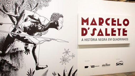 Resistência: Mostra ‘Marcelo D'Salete - A História Negra em Quadrinhos’ termina no próximo dia 19 em Araraquara