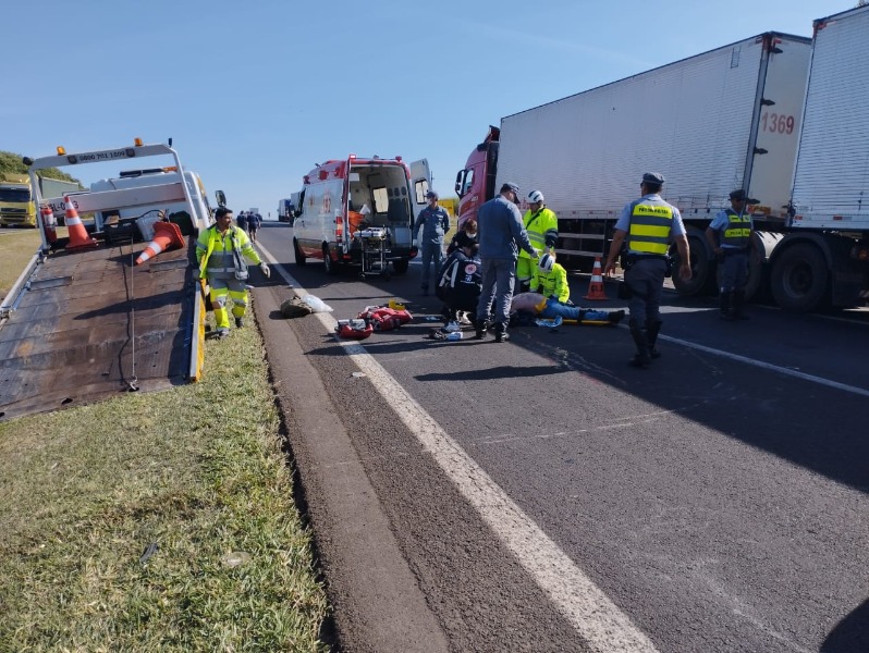 Morte na Rodovia: Grave acidente na Washington Luís mata motociclista