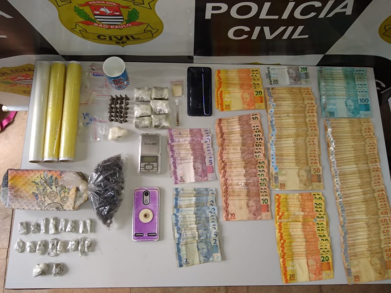 Dise prende suspeito de tráfico no Jardim Lupo