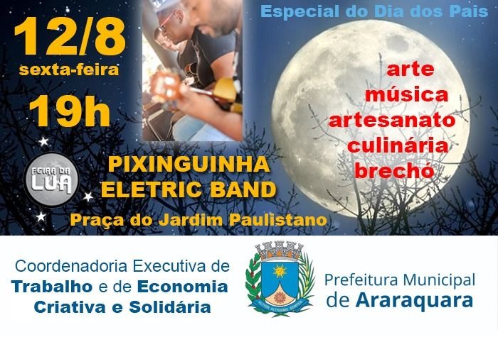 Feira da Lua estará no Jardim Paulistano com edição em homenagem aos Pais