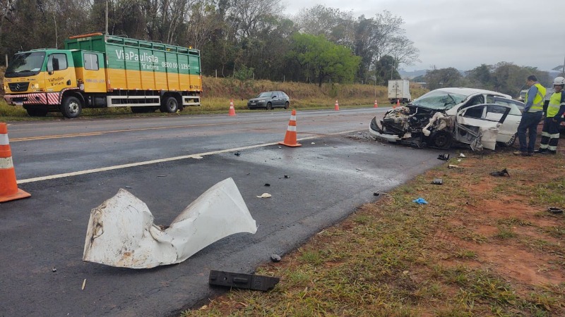 Mãe do ex-prefeito Juca morre em acidente na estrada BES - Trabiju