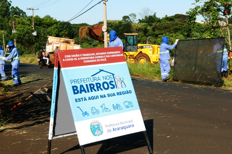 "Prefeitura nos Bairros" atua na próxima semana na região do Santa Angelina