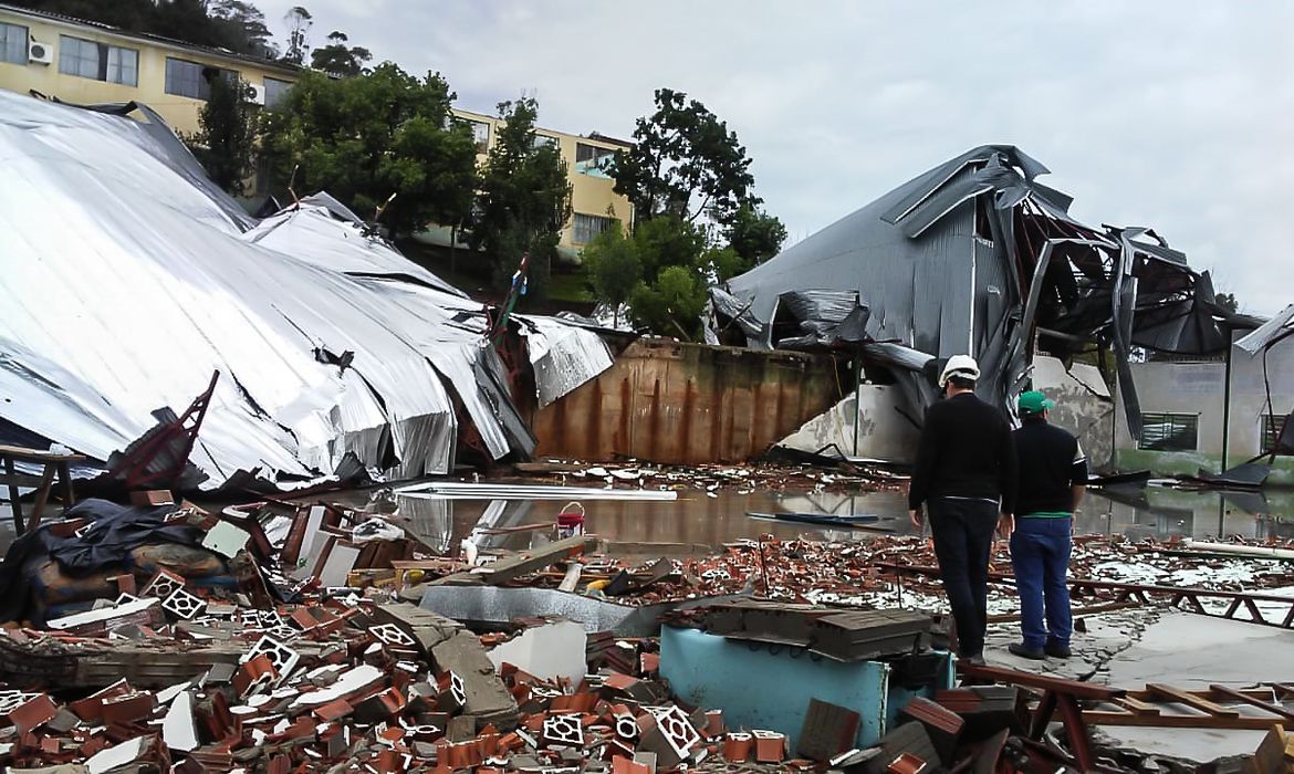 Estado de São Paulo deve sentir reflexos de ciclone que atingiu o Sul do Brasil