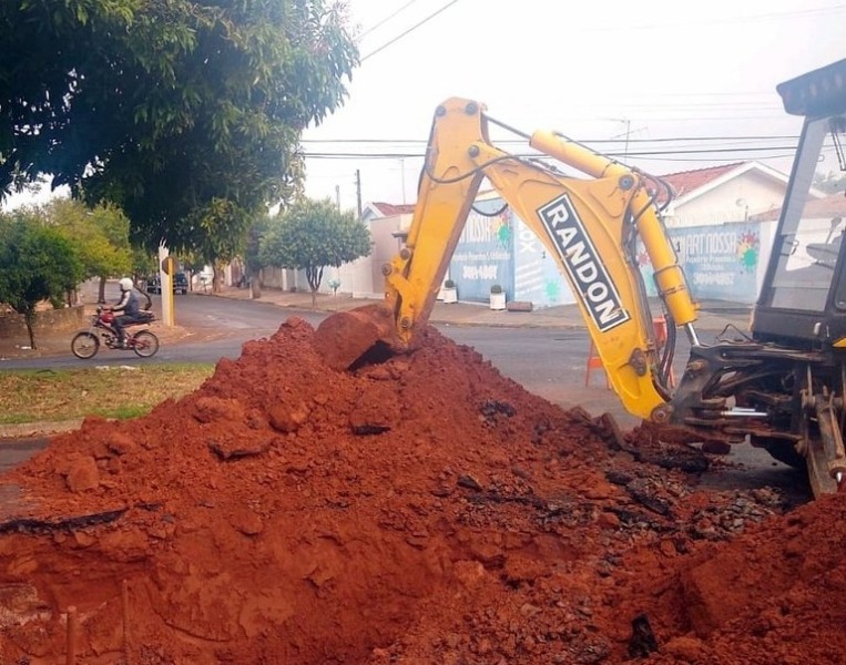 Obra do Daae interdita via no centro de Araraquara hoje (15); veja o local