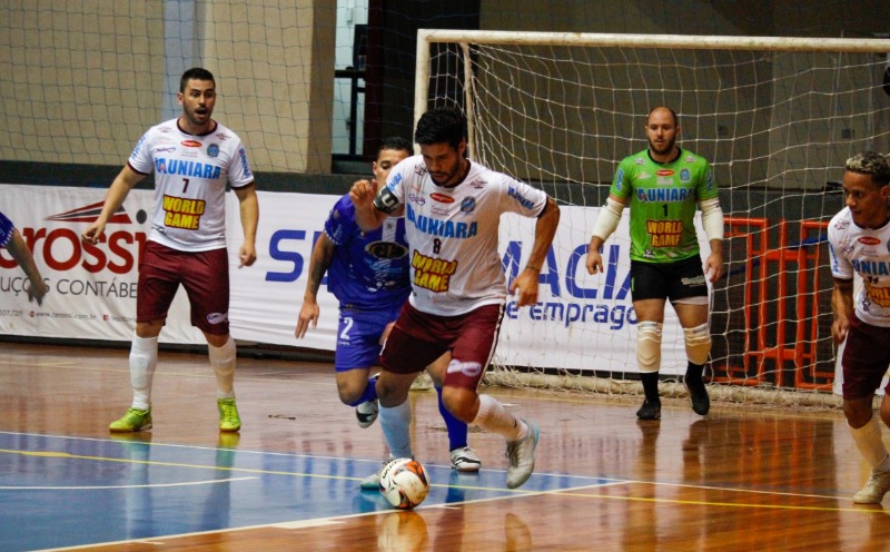 Na Liga Paulista, futsal masculino perde para o Juventus