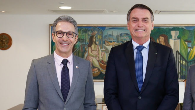 2º Turno: Governador reeleito de Minas, Romeu Zema (Novo), declara apoio a Bolsonaro