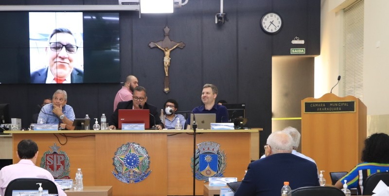 Saiba como foi a primeira sessão híbrida na Câmara dos vereadores de Araraquara