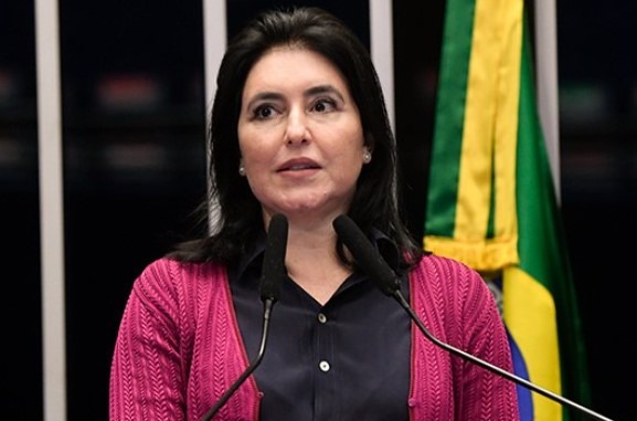 Simonet Tebet declara apoio a Lula no 2º turno