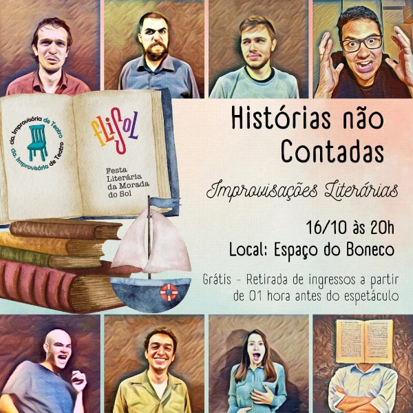 Domingo (16) tem "Esquenta Flisol" no Espaço do Boneco