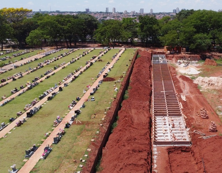 Ampliação: 180 novas sepulturas são construídas no Cemitério dos Britos em Araraquara