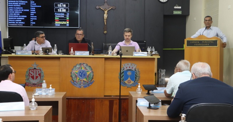 Câmara de Araraquara aprova ajuda para entidades assistenciais; CEI dos precatórios foi prorrogada