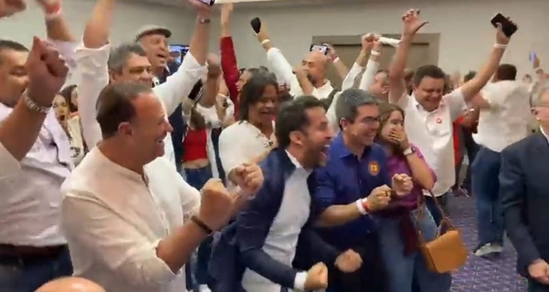 Vídeo mostra momento em que Edinho Silva comemora virada de Lula