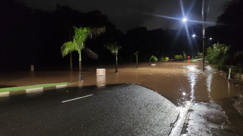 Araraquara teve o 2º maior volume de chuva do Brasil das últimas 24 horas