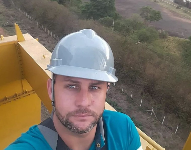 Funcionário morto após desabamento de plataforma em Américo recebe homenagens; ‘sem palavras’