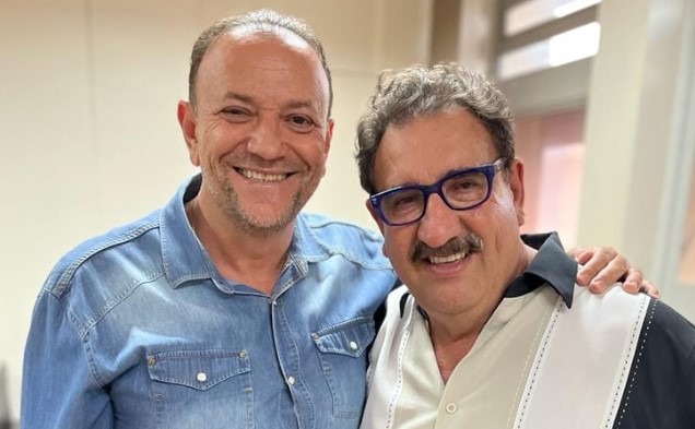 Ratinho visita Araraquara e passa para tomar um café com Edinho