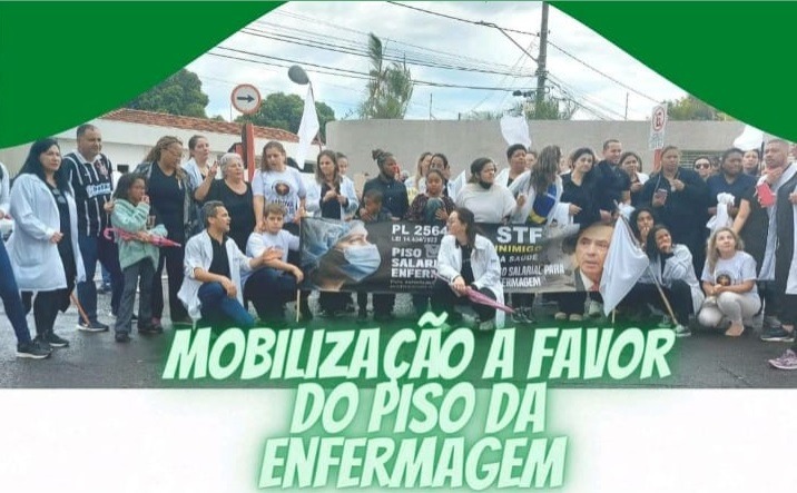 Salário Justo: trabalhadores de Araraquara realizam mobilização a favor de piso nacional da enfermagem