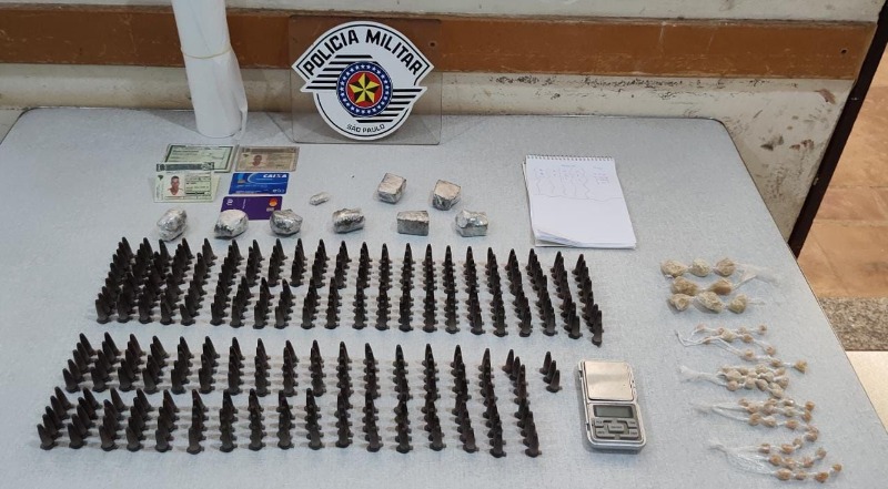 Policiais Militares encontram drogas e homem é investigado por tráfico no Hortênsias