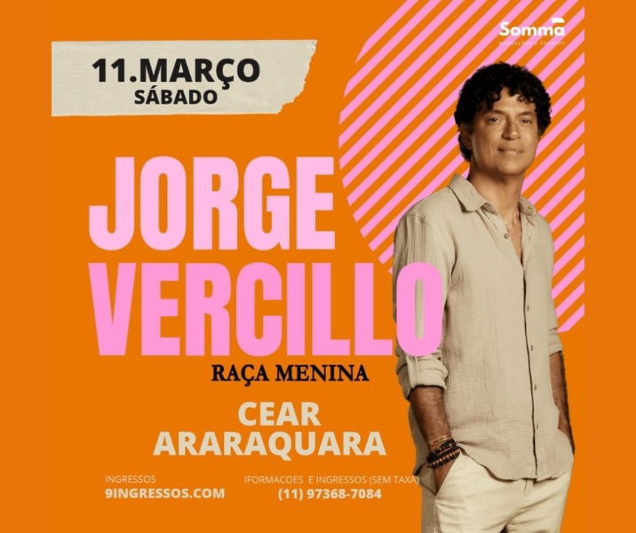 Indignado: reembolso de ingresso para show de Jorge Vercillo gera reclamações em Araraquara