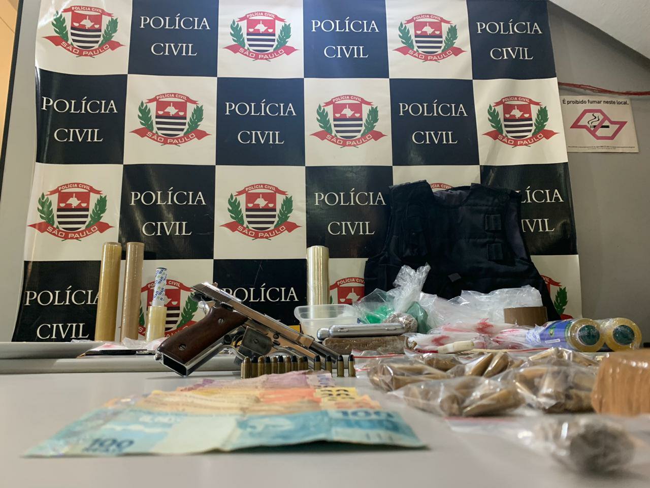 Operação da Dise termina com um preso e grande apreensão de droga