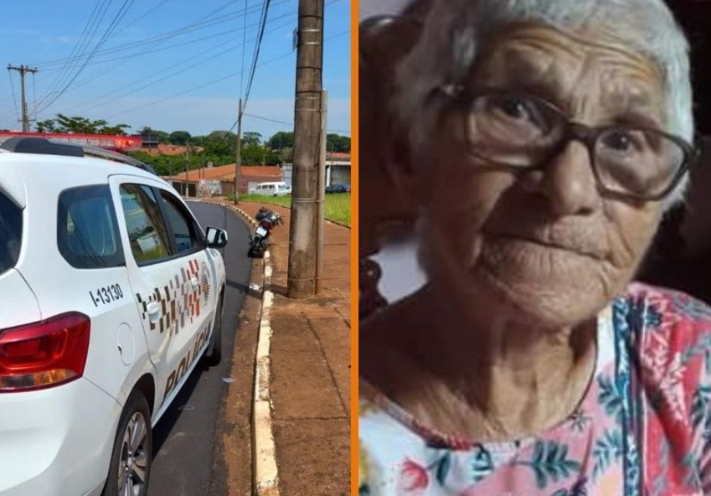 Triste: morre idosa atingida por motocicleta em Araraquara