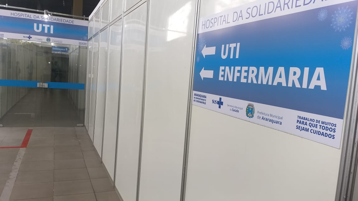 Internações aumentam em Araraquara e 59% dos leitos de enfermaria estão ocupados