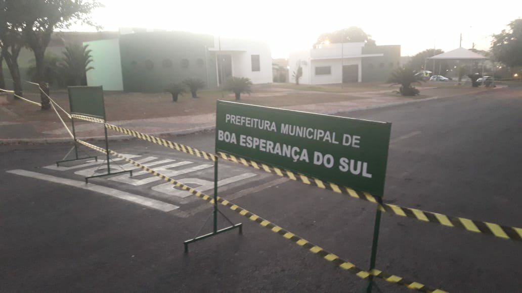 Praça da Inclusão é lacrada pela Prefeitura de BES por causa do coronavírus