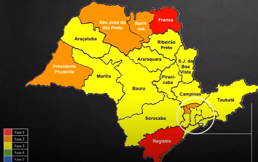 Região de Araraquara não retrocede e continua na fase amarela do Plano SP