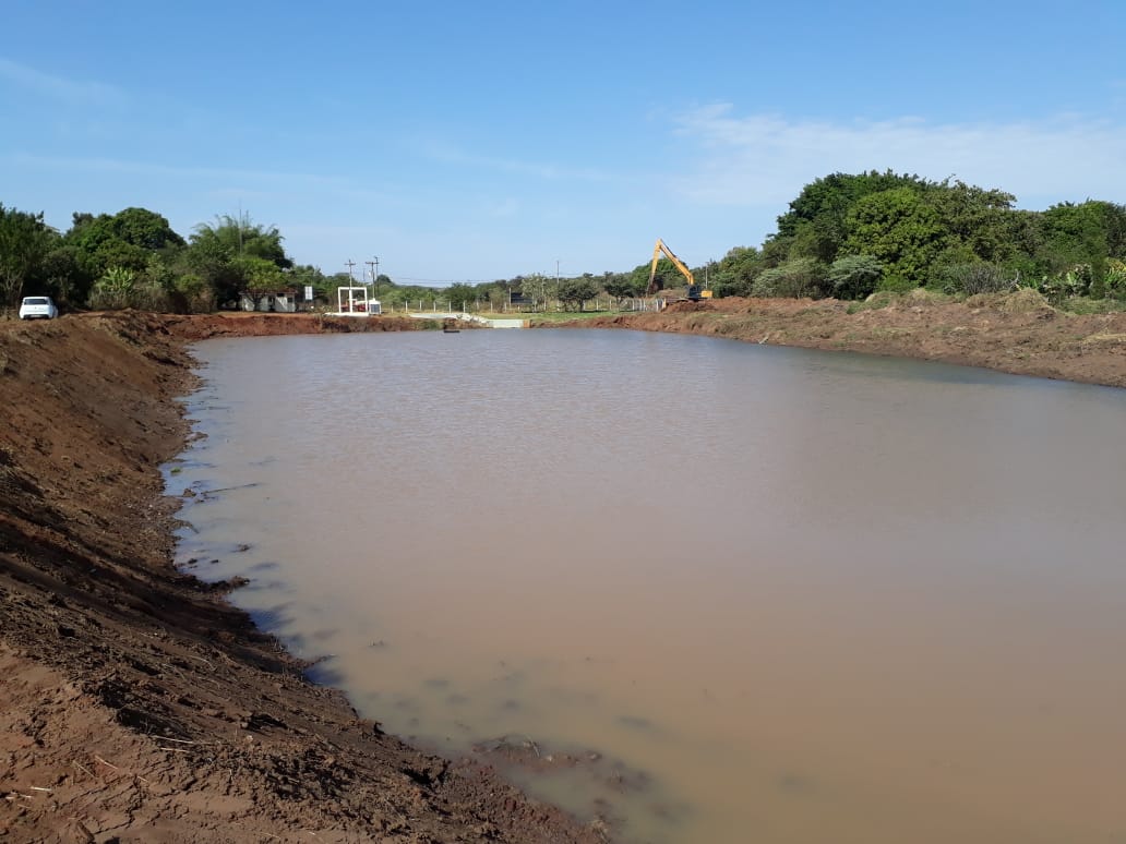 Recuperação da represa do Paiol chega a 65% de execução