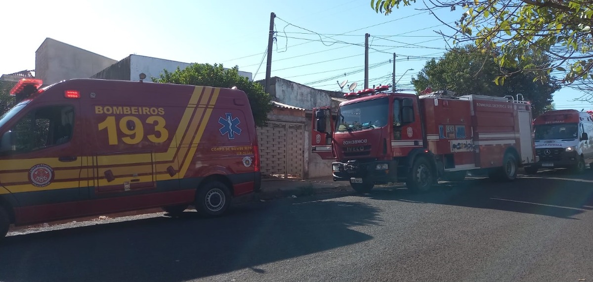 Acidente com botijão de gás assusta moradores de Araraquara; vítima foi socorrida