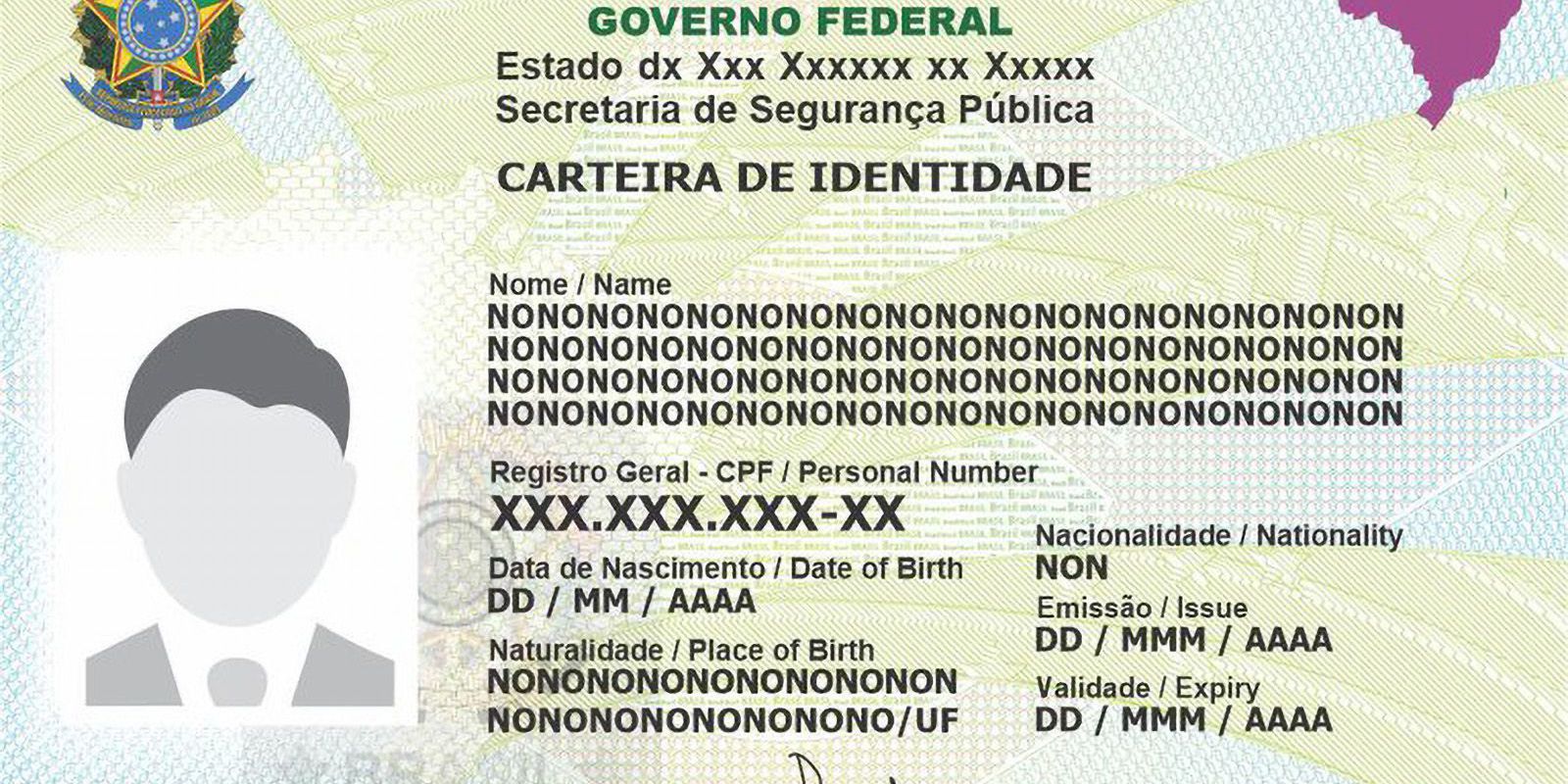 Nova carteira de identidade será emitida sem informação sobre sexo