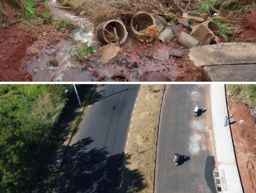 Liberada: após obras emergenciais, fluxo da Avenida Pablo Picasso é restabelecido