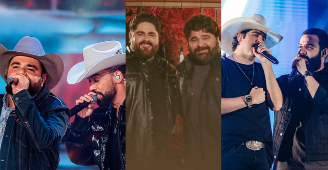 Léo & Raphael, César Menotti & Fabiano e Fiduma & Jeca cantam na região em julho