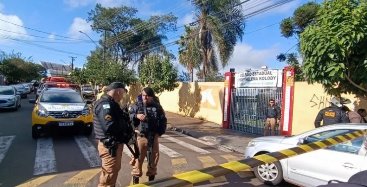 Ataque em escola mata garota no Paraná; outro jovem ficou ferido