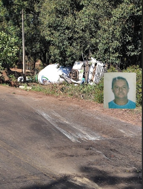 Caminhoneiro que morreu após tombar na vicinal de Gavião Peixoto é identificado