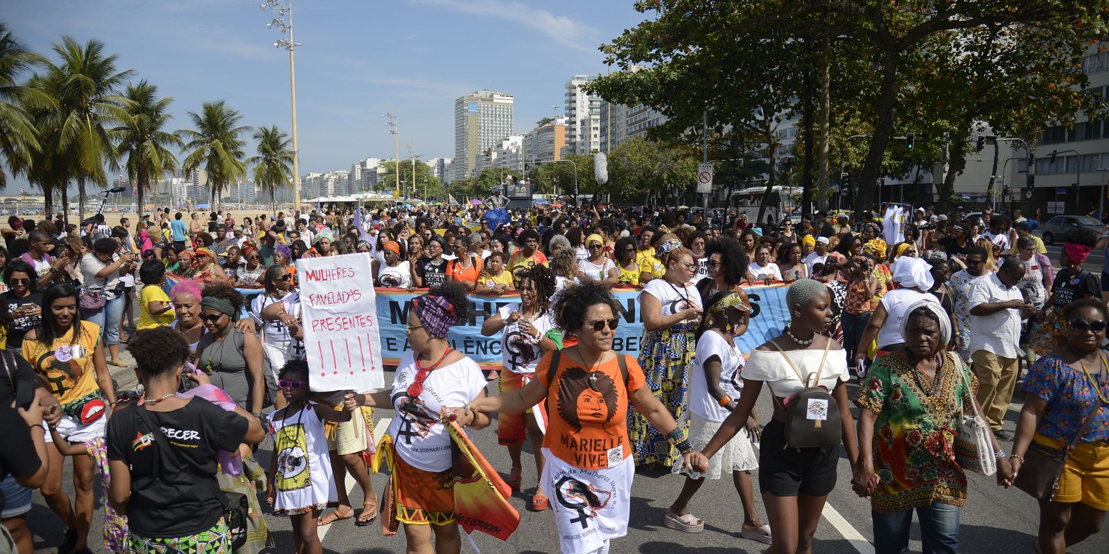 Mulheres negras fazem marcha contra racismo no dia 30, no Rio