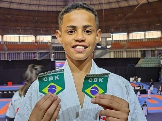 Jovem de Boa Esperança do Sul entra para a Seleção Brasileira de Karatê e vai competir no Chile