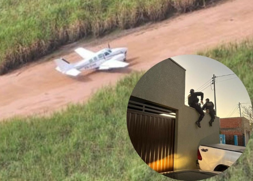 PF deflagra operação e prende piloto de aeronave carregada com 500 quilos de cocaína interceptada pela FAB; veja fotos