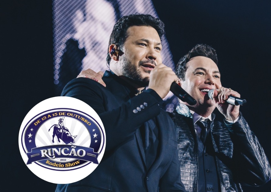 Rincão Rodeio Show começa hoje (13) com apresentação de João Bosco & Vinicius