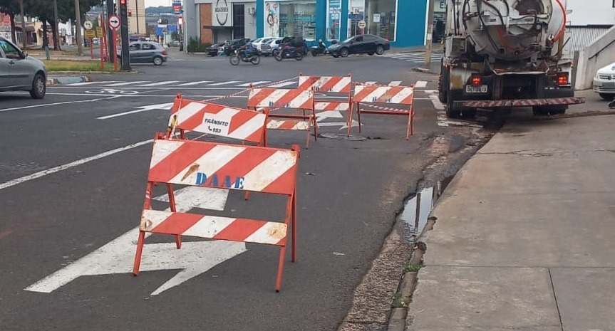 Atenção Motoristas! Serviço de manutenção do Daae interdita Via Expressa; veja o trecho