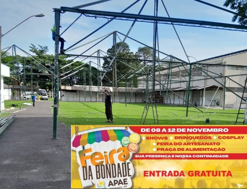 Confira a programação completa da tradicional Feira da Bondade em Araraquara; ‘nos preparativos’