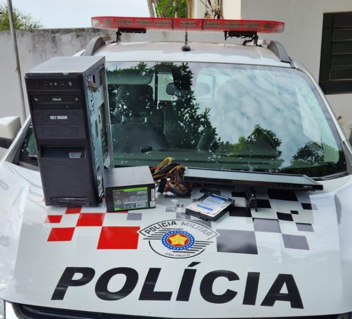Barracão da Prefeitura é invadido e furtado por adolescentes em Gavião Peixoto; trio foi detido