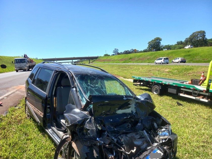 Idoso morre após grave acidente na Rodovia Washington Luís (SP-310) em Araraquara